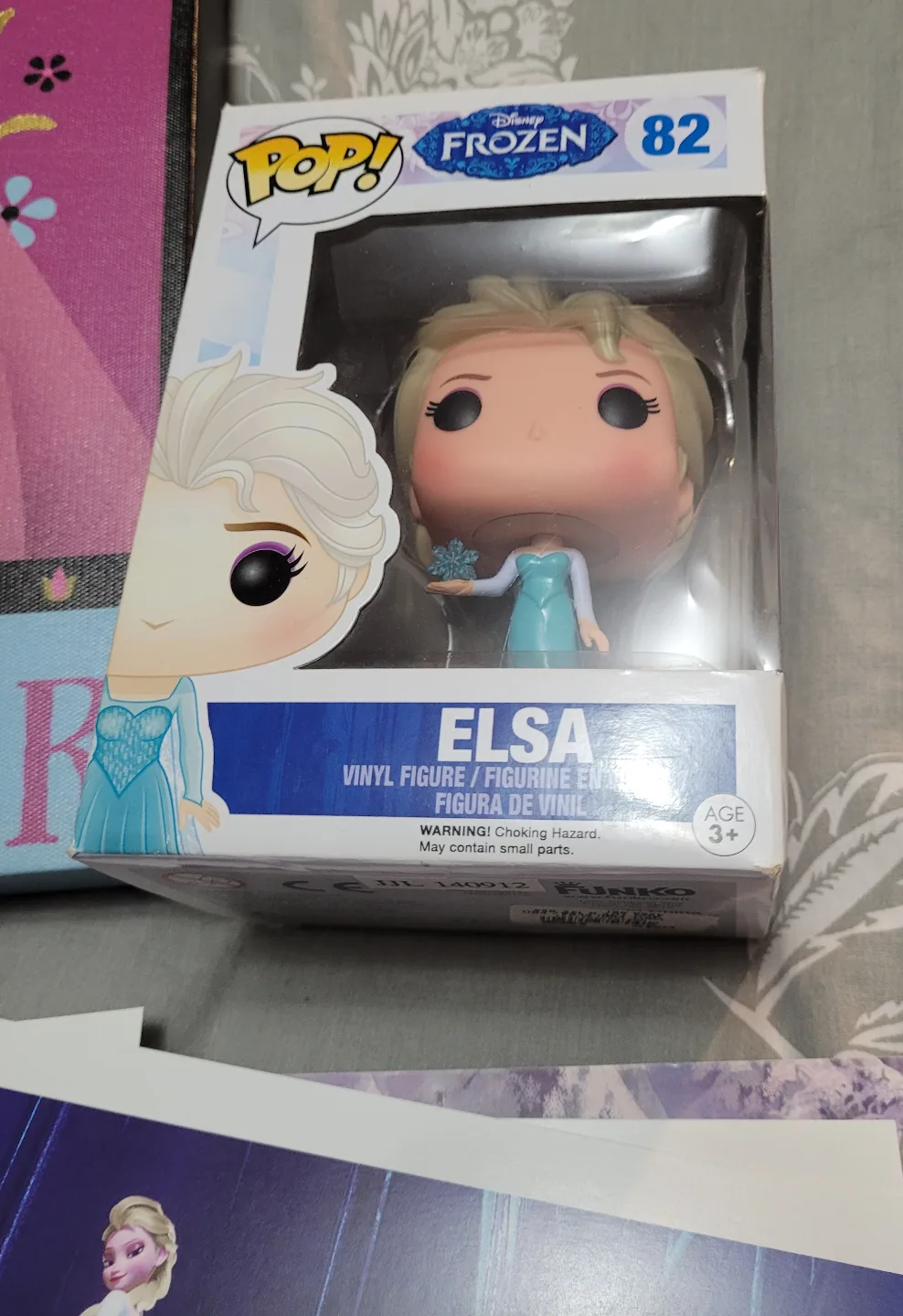 Frozen Bundle: Canvas, Pop! Vinyl Elsa & Commemorative Prints image indicator(3)