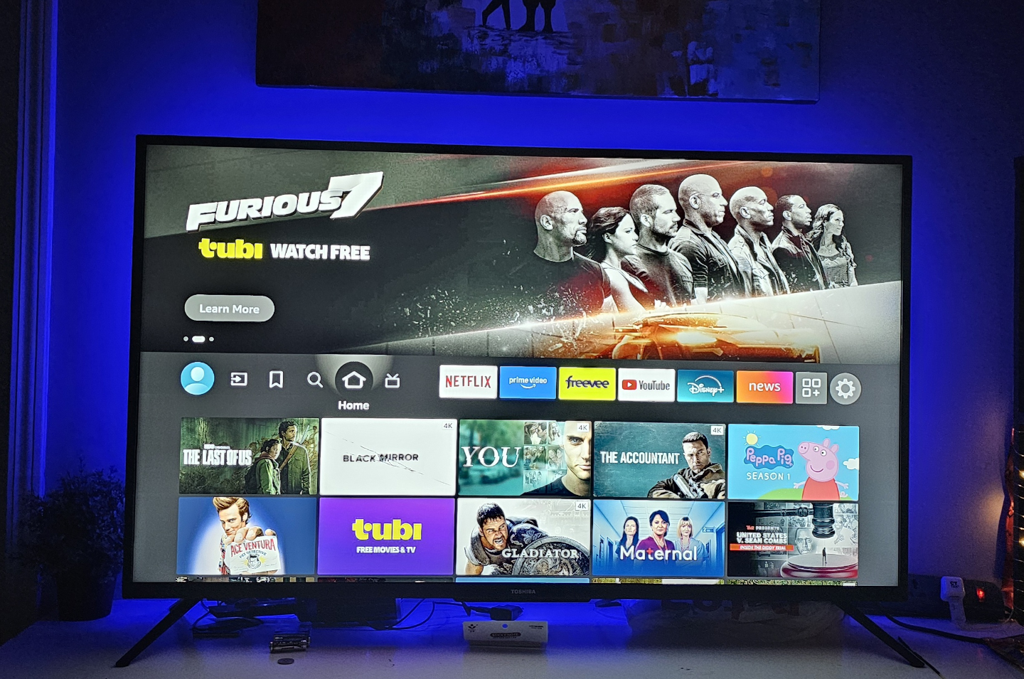 Toshiba UHD Smart TV - 50 inches