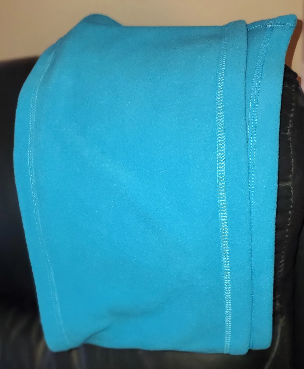 Bright Blue Fleece Neck Warmer Winter Scarf image indicator(3)