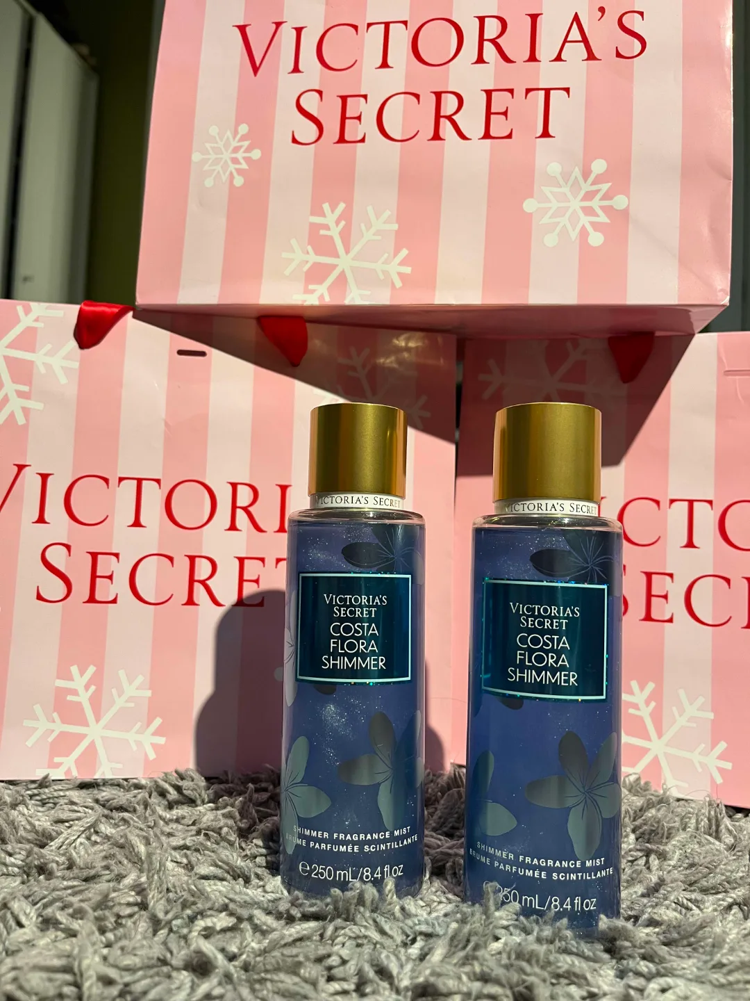 Victoria's Secret Costa Flora Shimmer Fragrance Mist (2 pack)