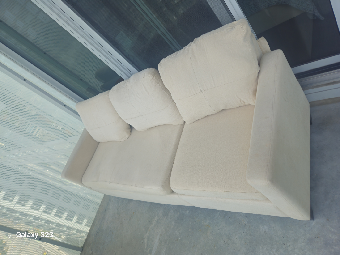 Beige sofa/couch - photo 2