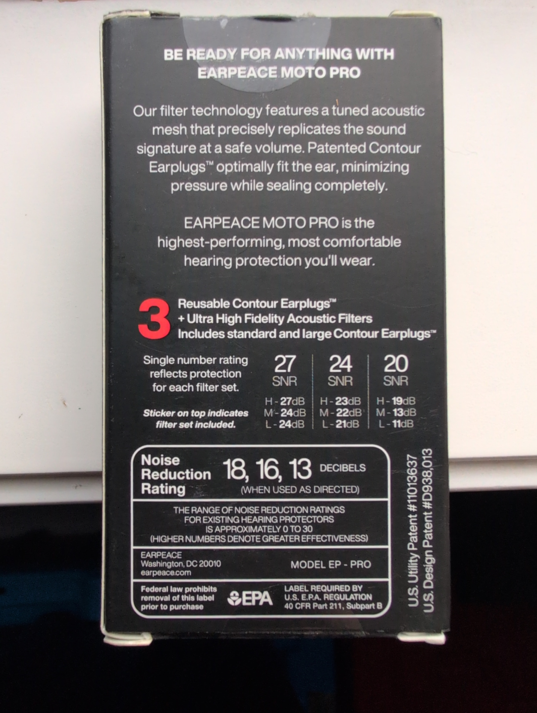 Earpeace Motopro Motorcycle Earplugs - photo 3