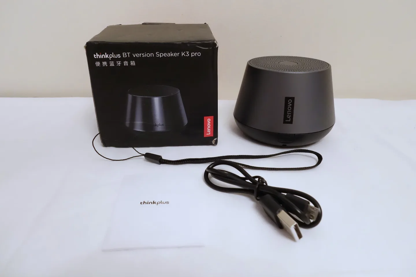 🧡 NEW Lenovo Thinkplus K3 Pro Portable Bluetooth Speaker 💛 thumbnail