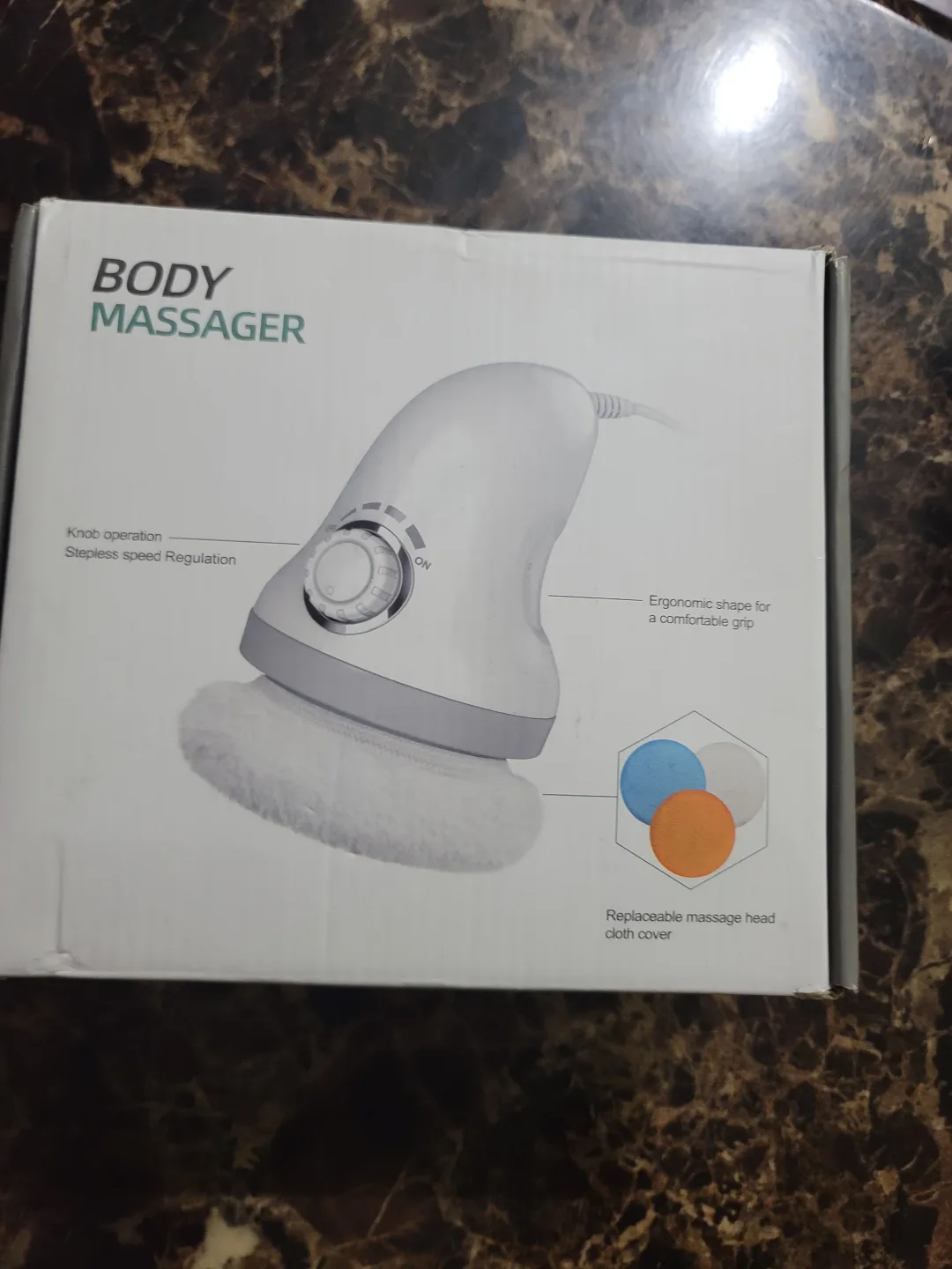 BODY MASSAGER Knob operation Stepless speed Regulation thumbnail
