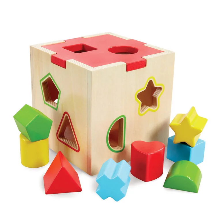 Wooden Shape Sorter Toy 🧡 thumbnail