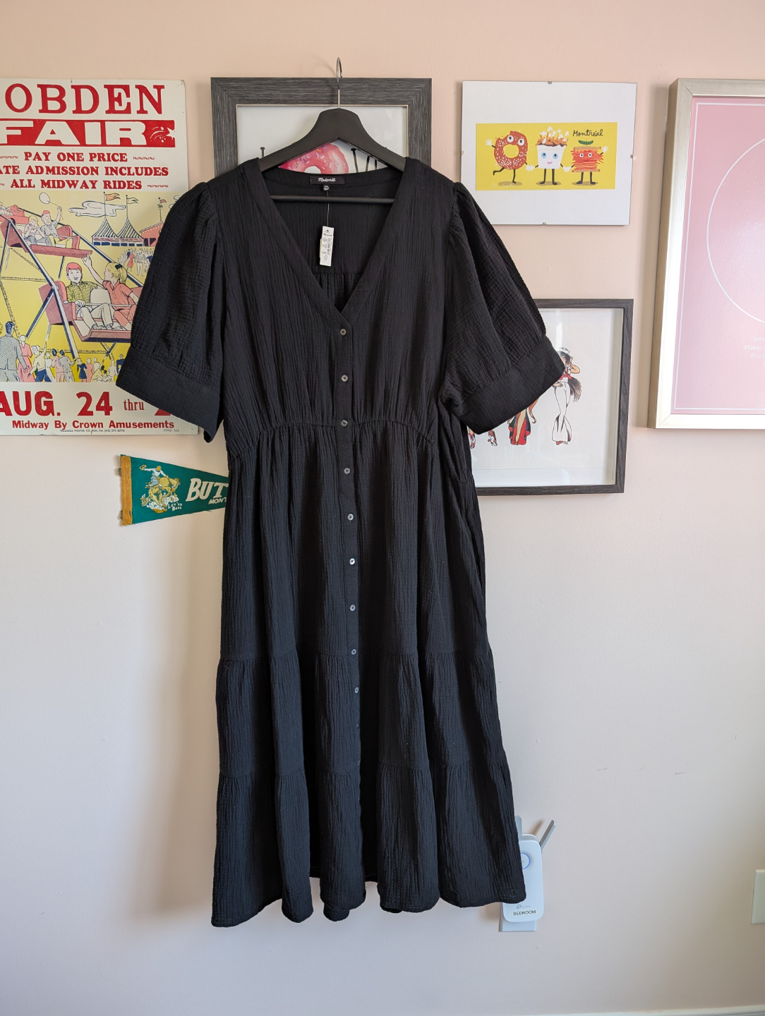 Plus Size Women's Madewell Tiered Dress
