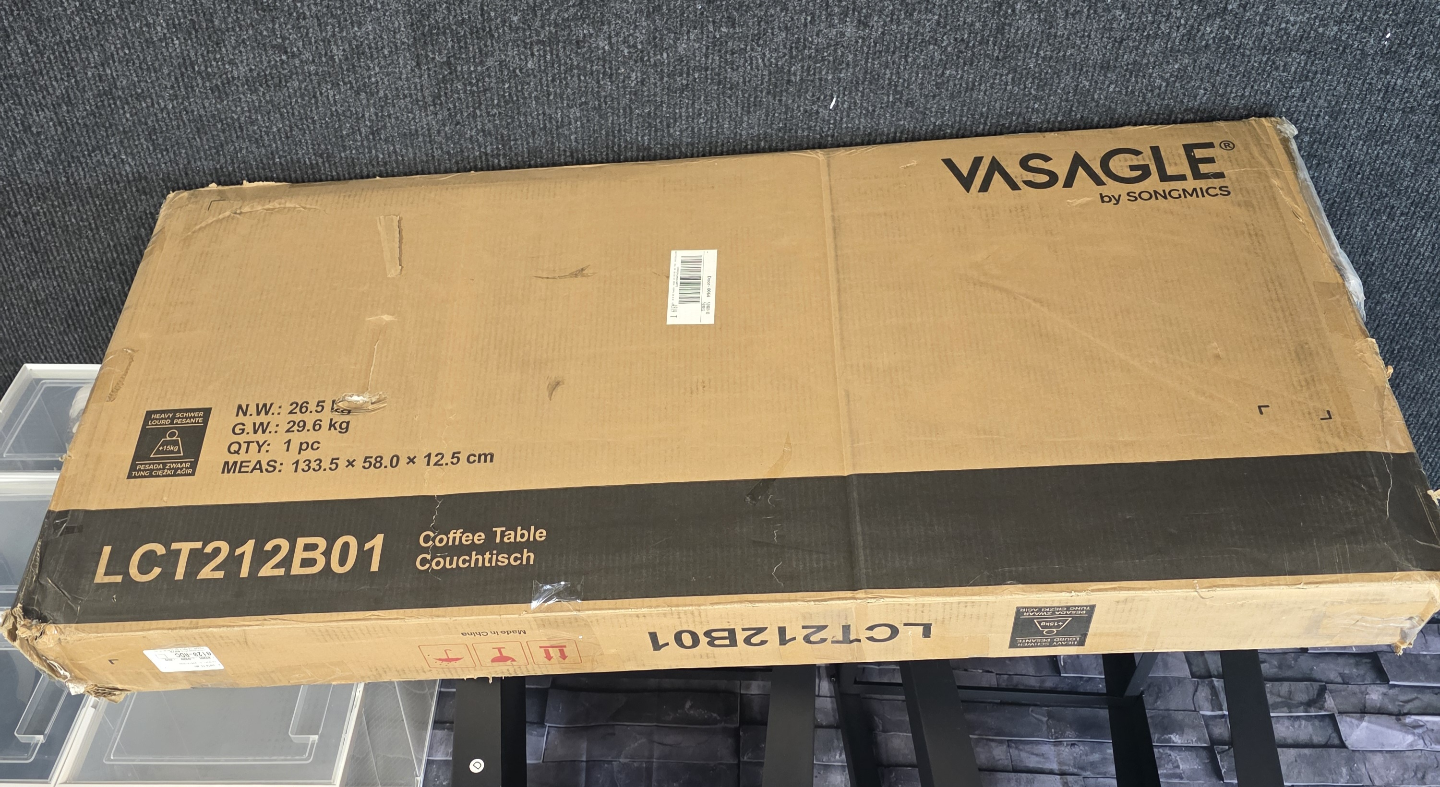 VASAGLE Lift-Top Coffee Table with Storage - photo 5