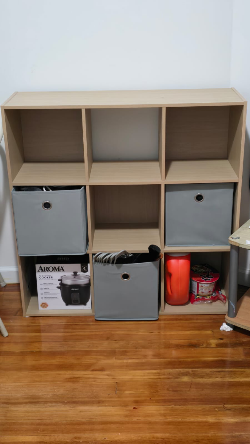 9-Cube Organizer Shelf drawer