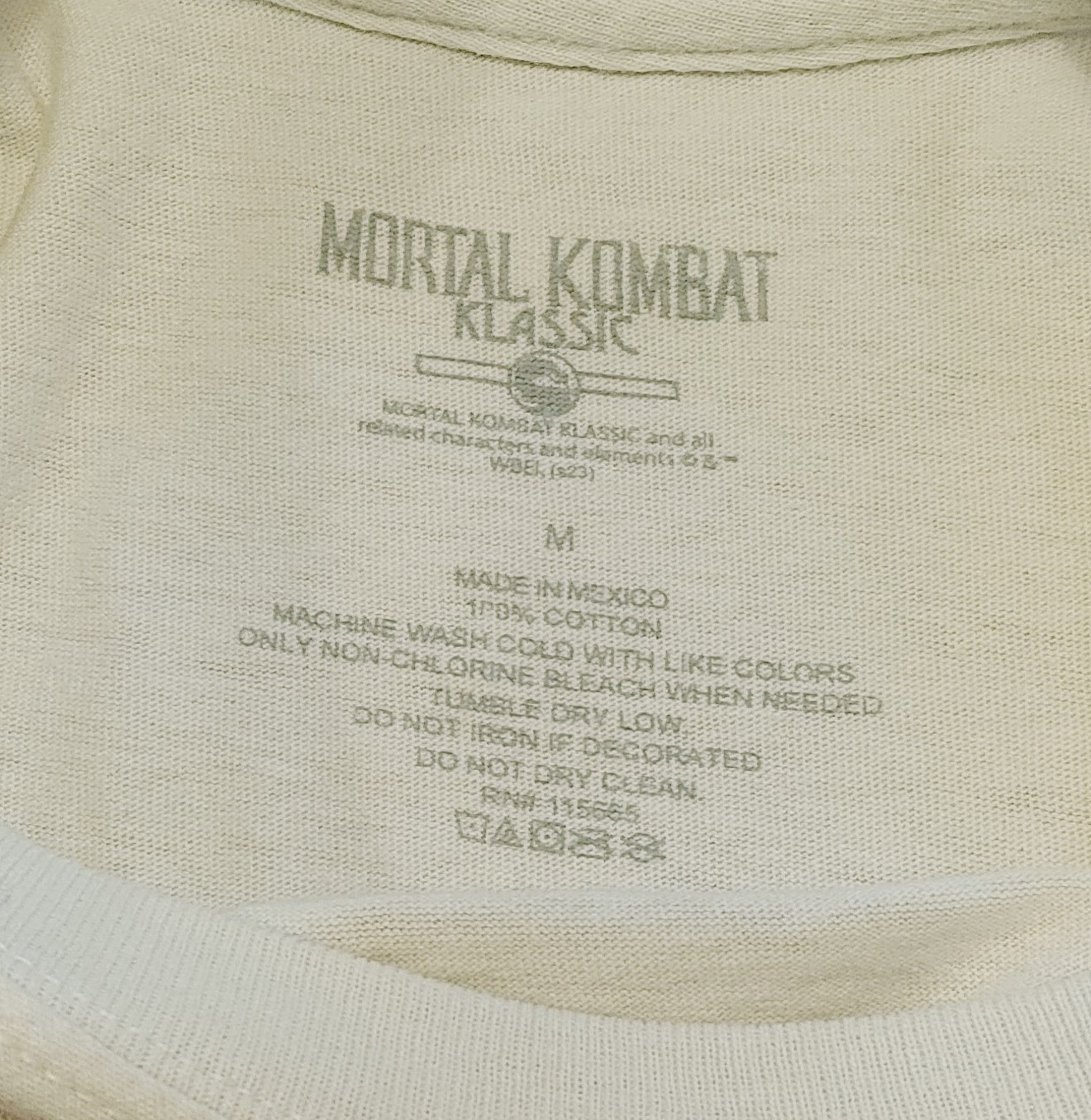 Mortal Kombat Classic T-Shirt - Size M - photo 4