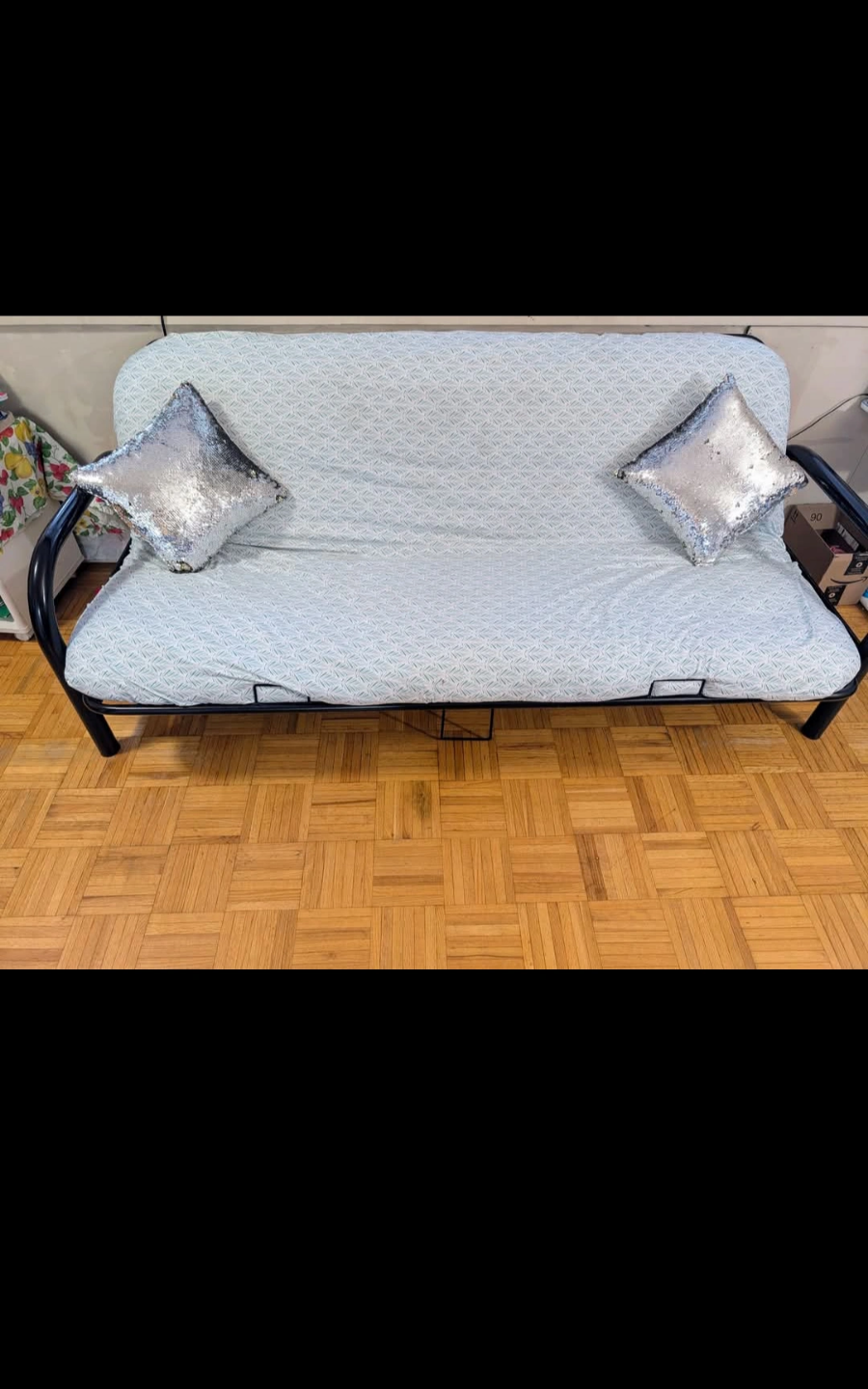 Futon Bed Frame with Mattress