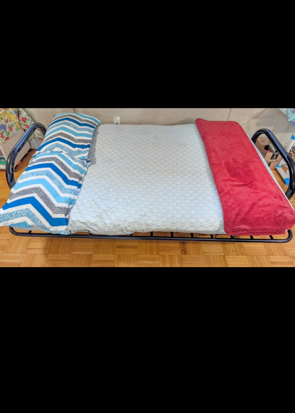 Futon Bed Frame with Mattress - photo 3