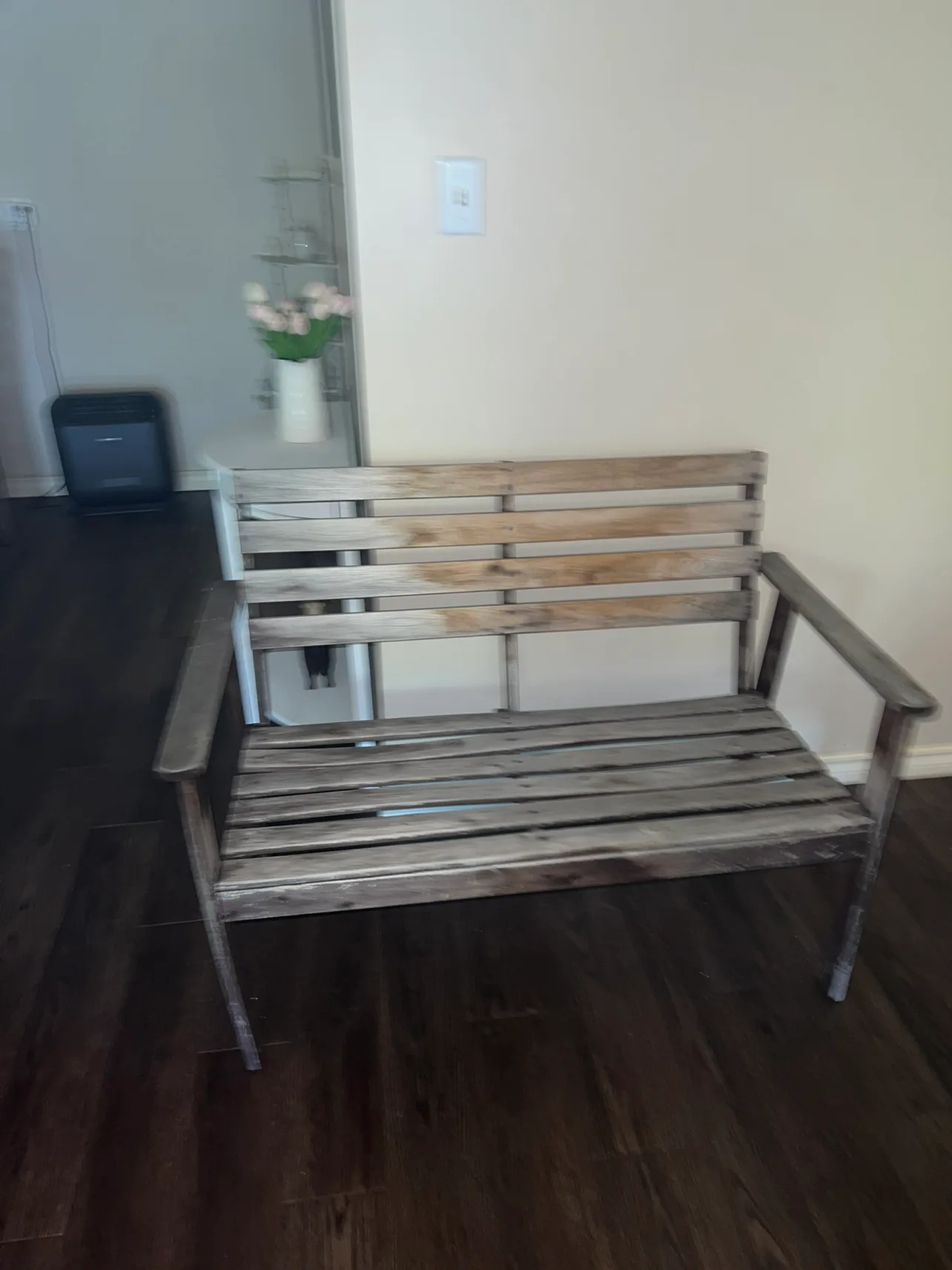 Rustic Wooden Bench thumbnail