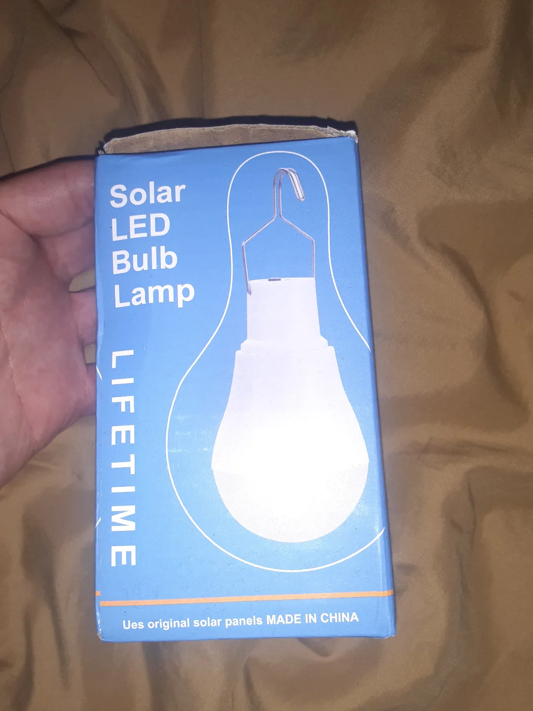 Portable Solar LED Bulb Lamp thumbnail