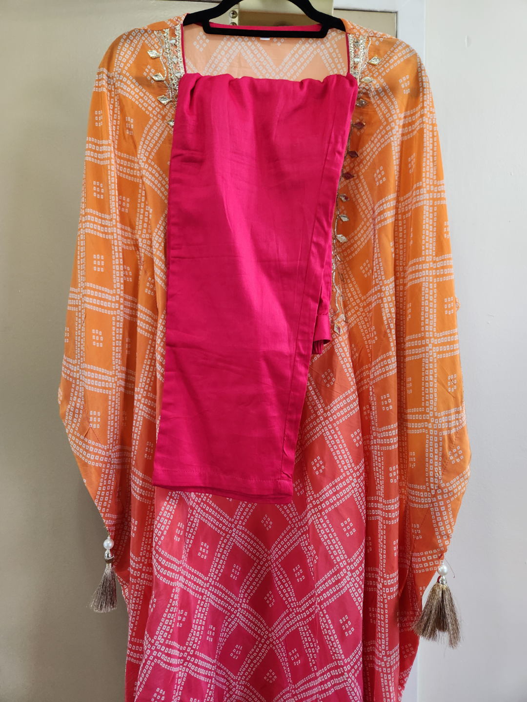 Orange/Pink Ombre Kaftan Set - Brand New - photo 3
