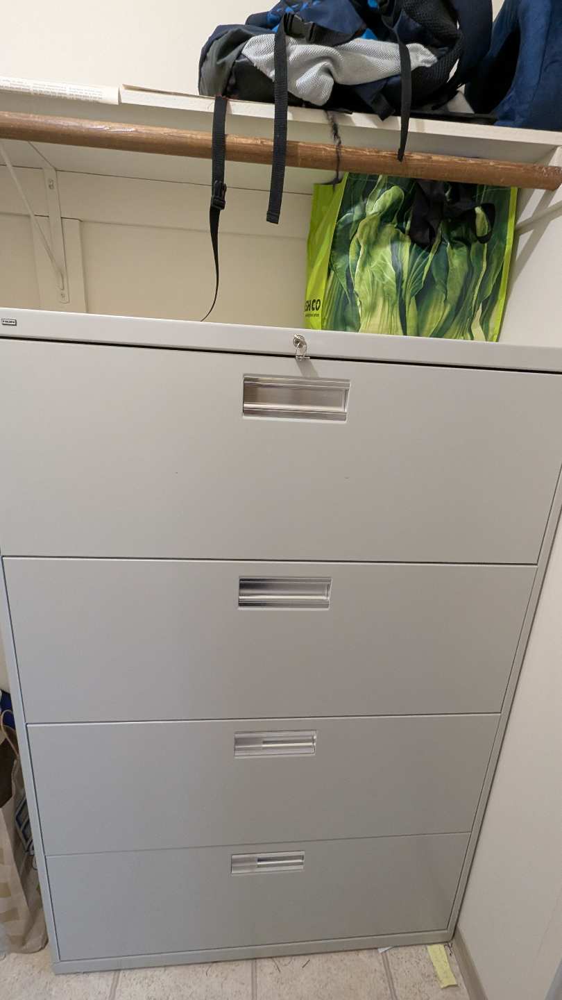 4-Drawer Lateral File Cabinet