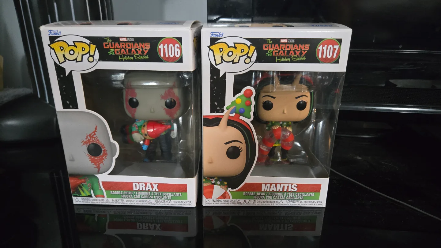 Pop! Vinyl Figures - Drax & Mantis thumbnail