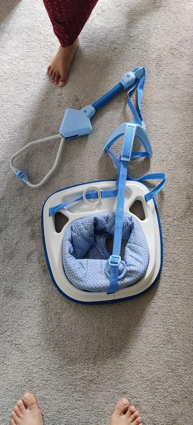 Graco Doorway Jumper, Baby Swing, Blue image indicator(4)