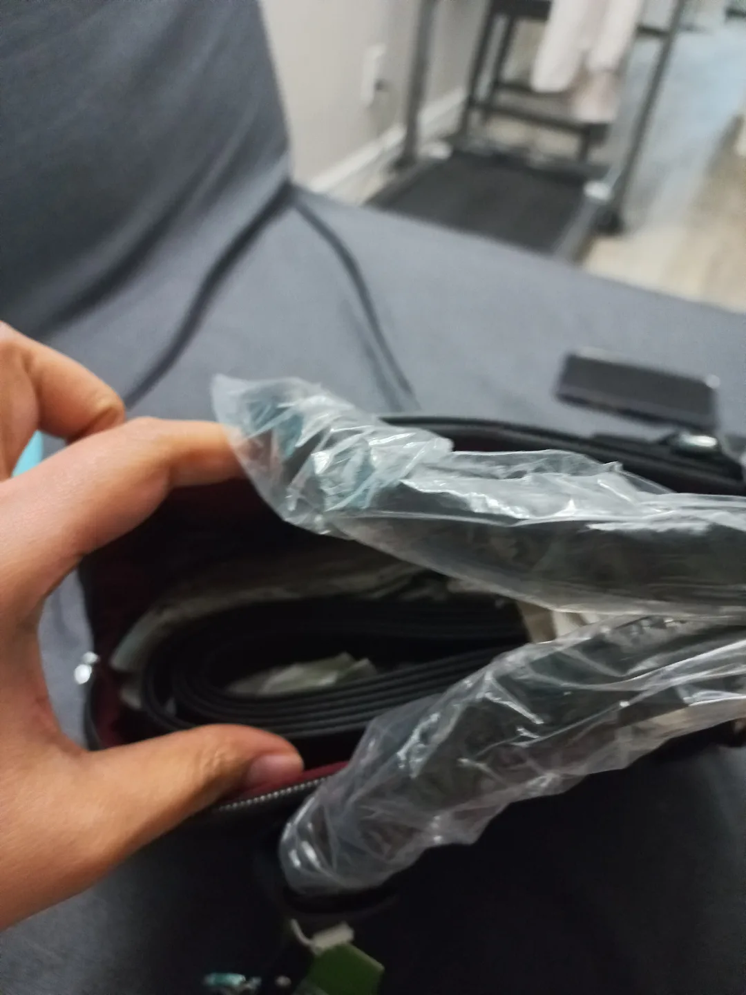 New Black Satchel Handbag image indicator(4)