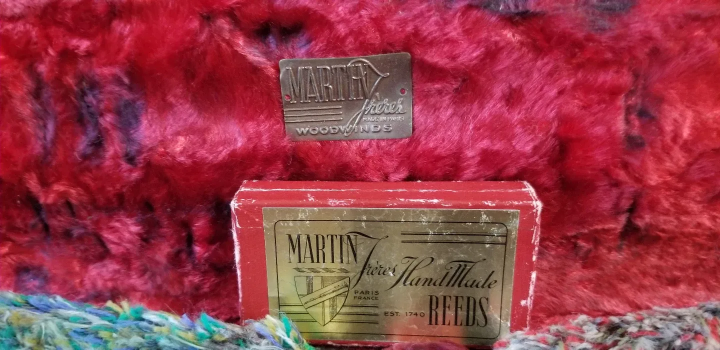 Vintage Martin Freres Handmade Clarinet with Case image indicator(2)