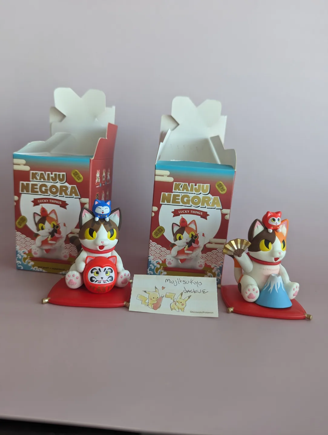 popmart Can Neko Friends & Kaiju Negora Figurines image indicator(2)