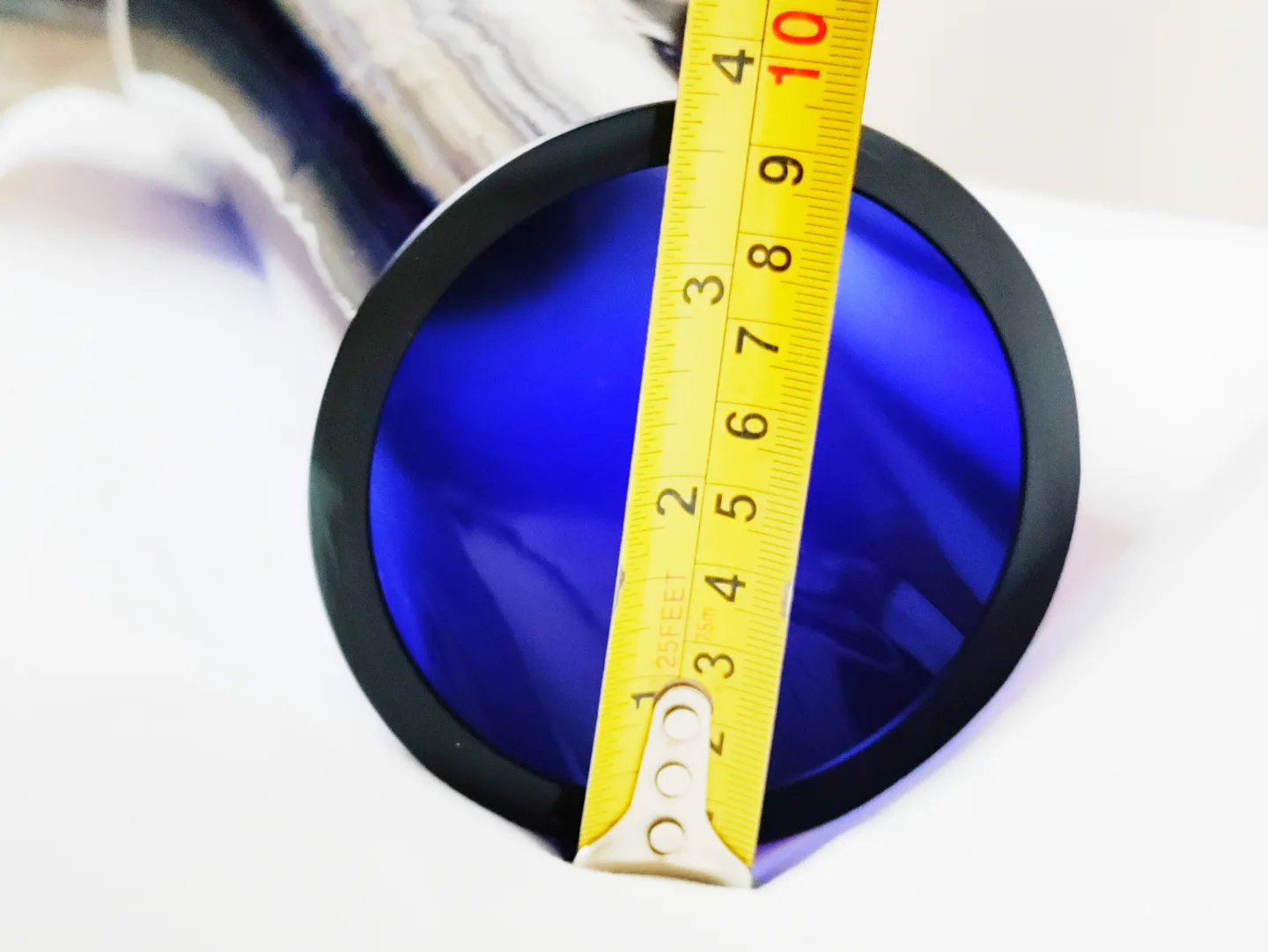 Large Cobalt Blue Glass Vase image indicator(4)