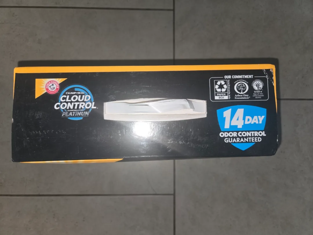 Arm & Hammer Clump & Seal Cloud Control Platinum Clumping Litter image indicator(2)