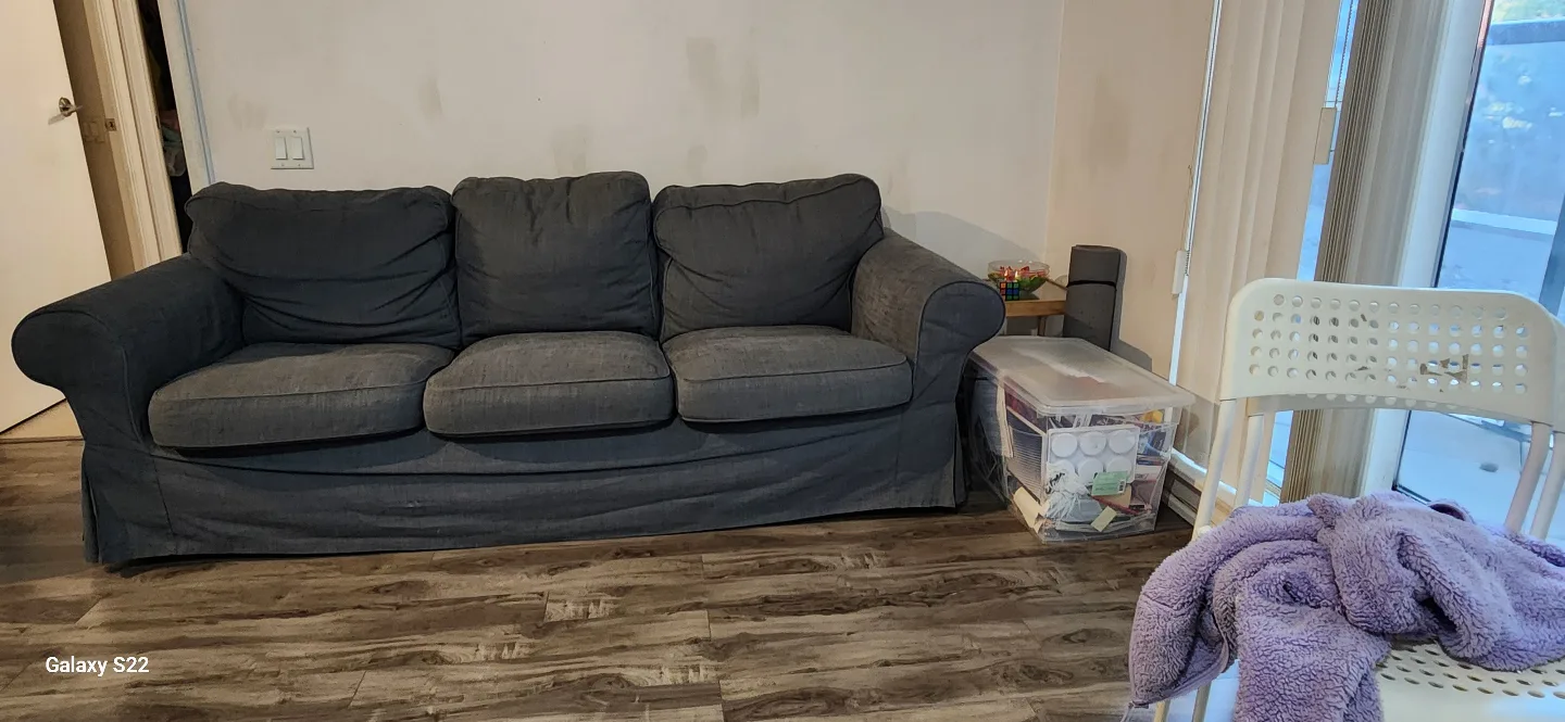 IKEA three-seater couch thumbnail