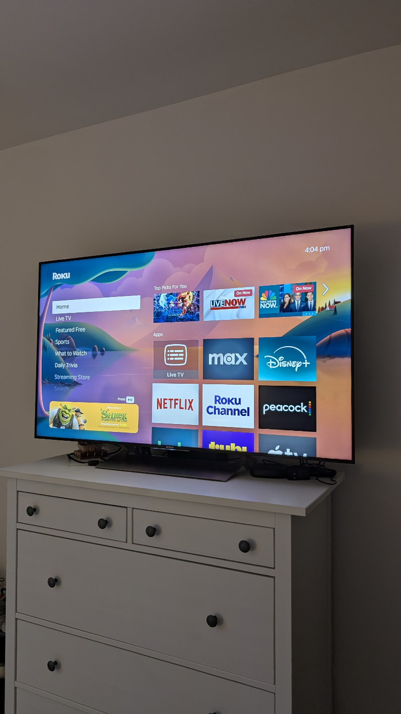 Sony Bravia 4K 55 inch TV w/free Roku Stick