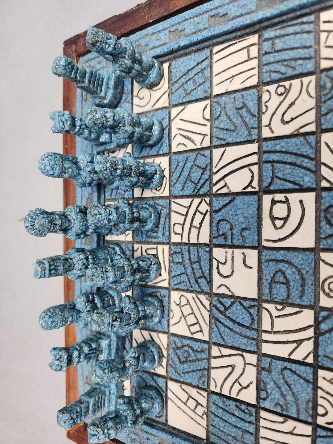 Antique Mayan Chess Set - photo 4