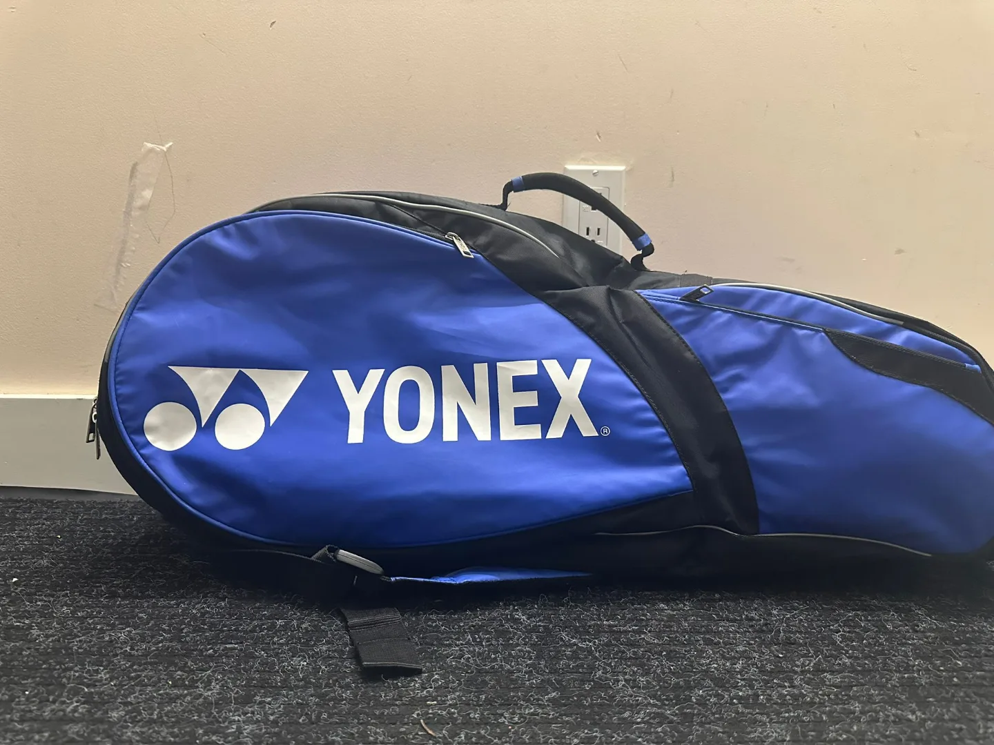 Yonex Badminton Racket Bag - Blue & Black thumbnail