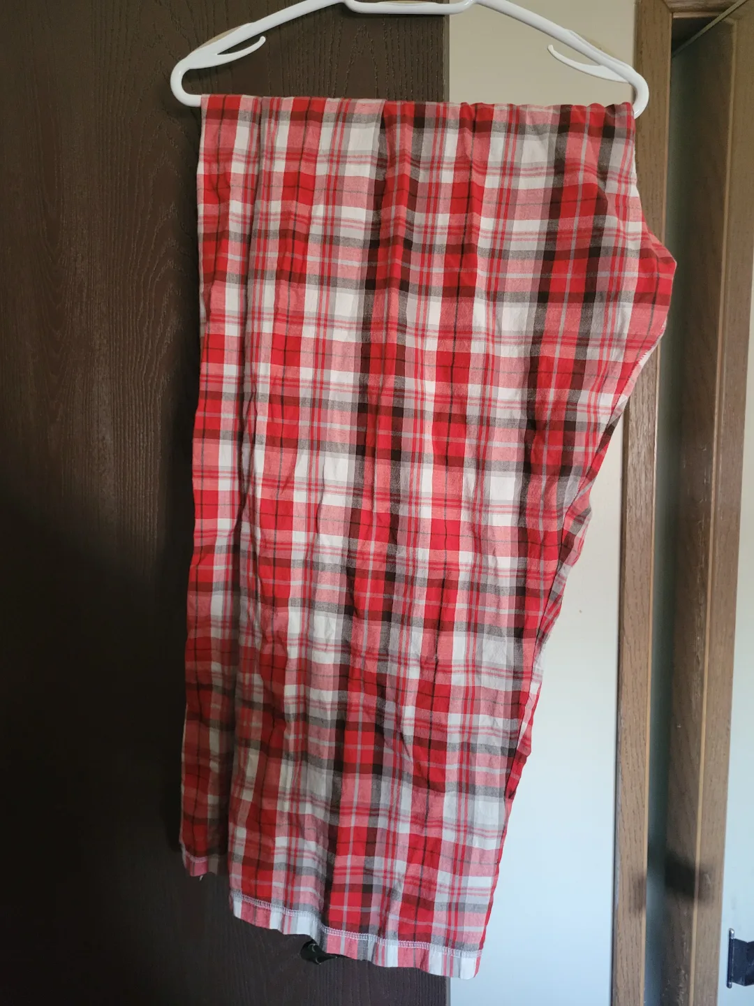 Red and White Plaid Pants 🏒 thumbnail