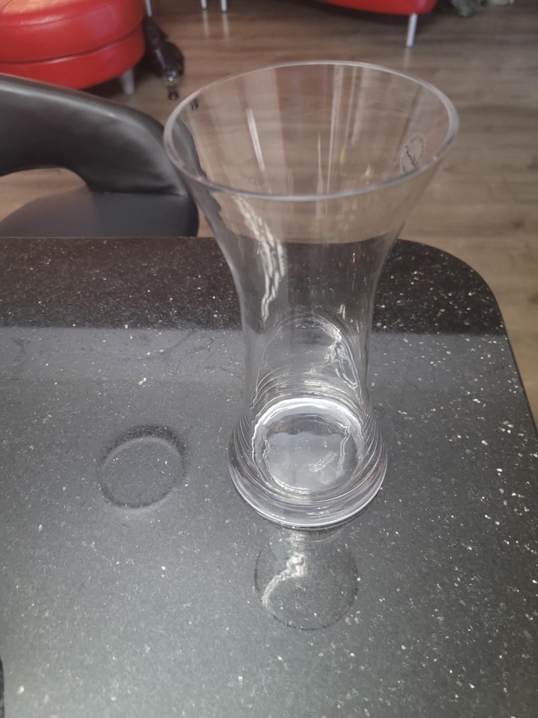 Clear Glass Vase