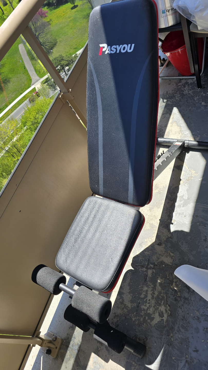 PASYOU Adjustable Weight Bench - photo 2