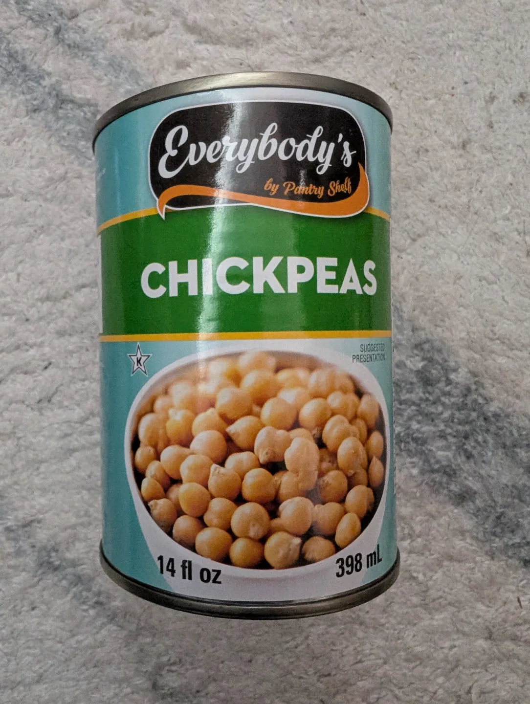 Everybody's by Pantry Shelf Chickpeas - 14 fl oz Can thumbnail