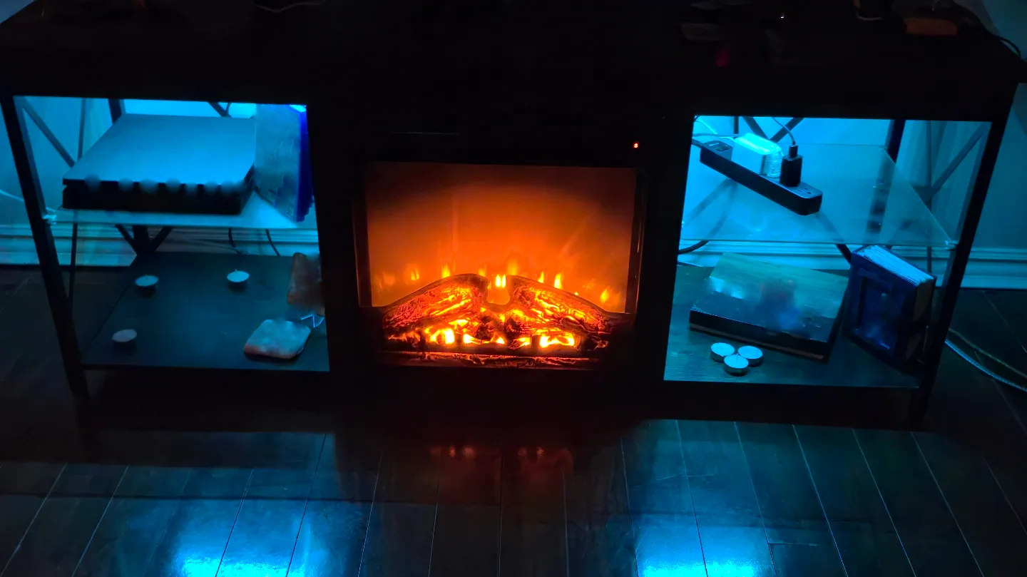 Electric Fireplace TV Stand image indicator(4)