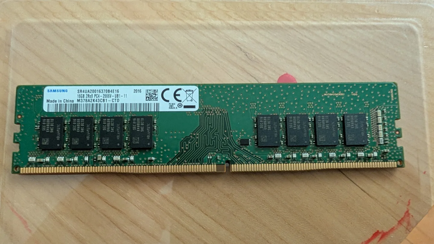 Samsung RAM DDR4 2666mhz 16GB thumbnail