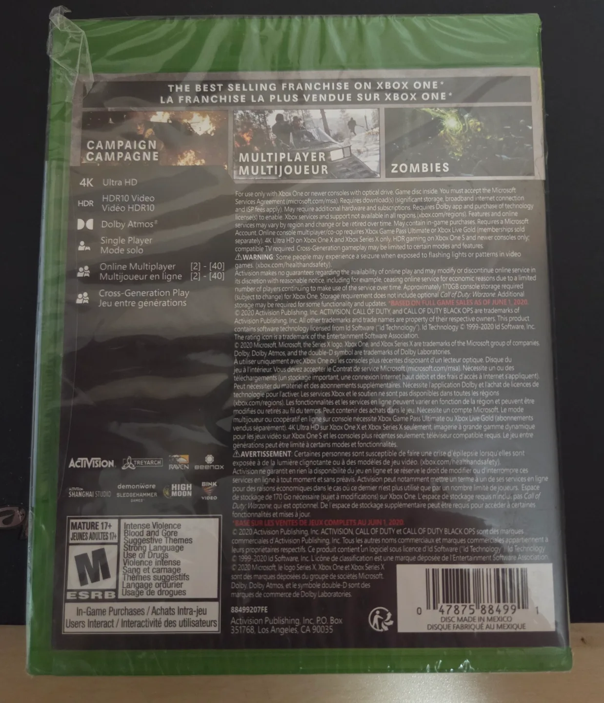 New and selaed Call of Duty: Black Ops Cold War - Xbox image indicator(2)
