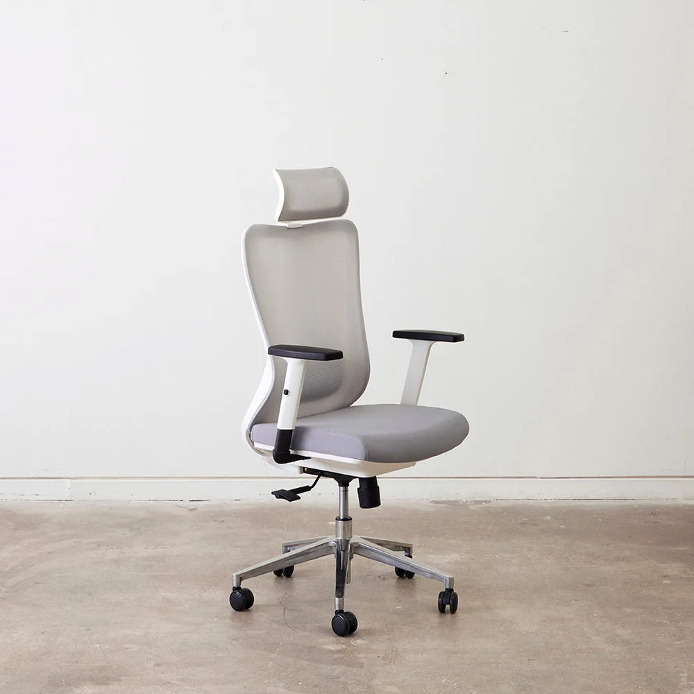 RISEDESK Ergonomic Desk Chair - Stone Grey thumbnail