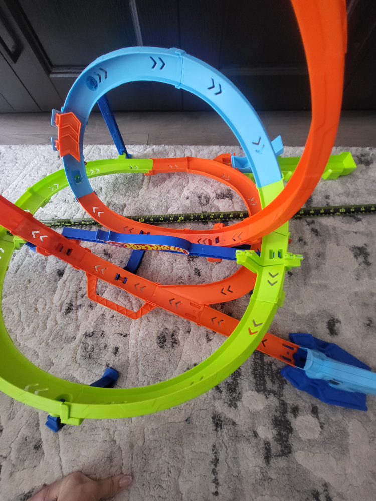 Hot Wheels Track Set - Stunt Loop & Launcher - photo 3