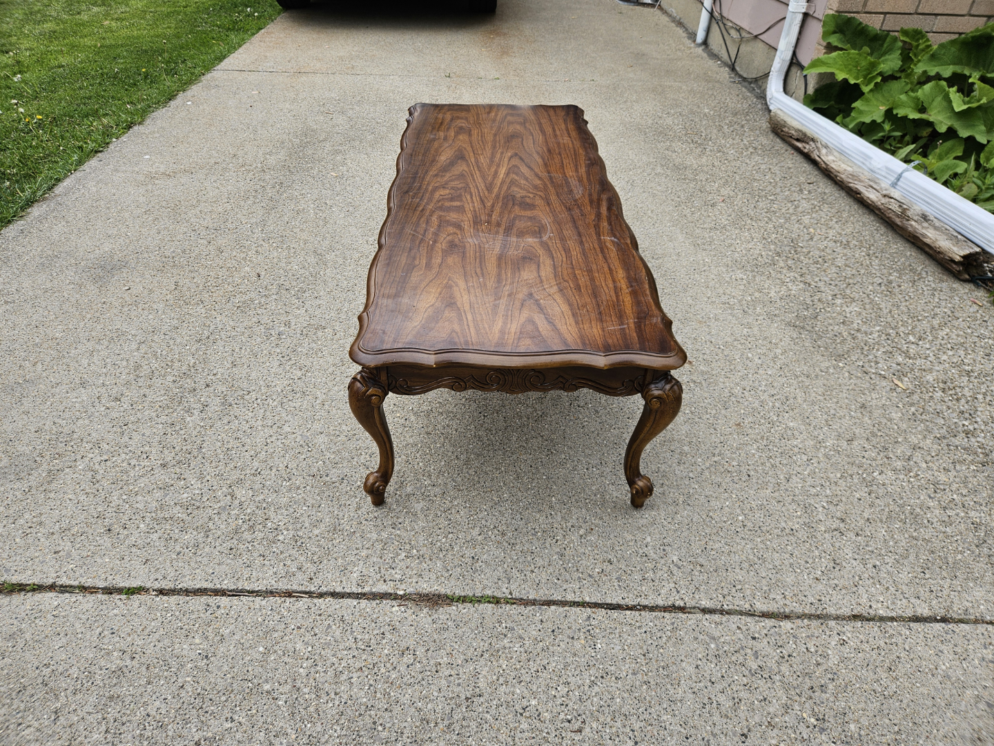 Vintage Wood Coffee Table - photo 2