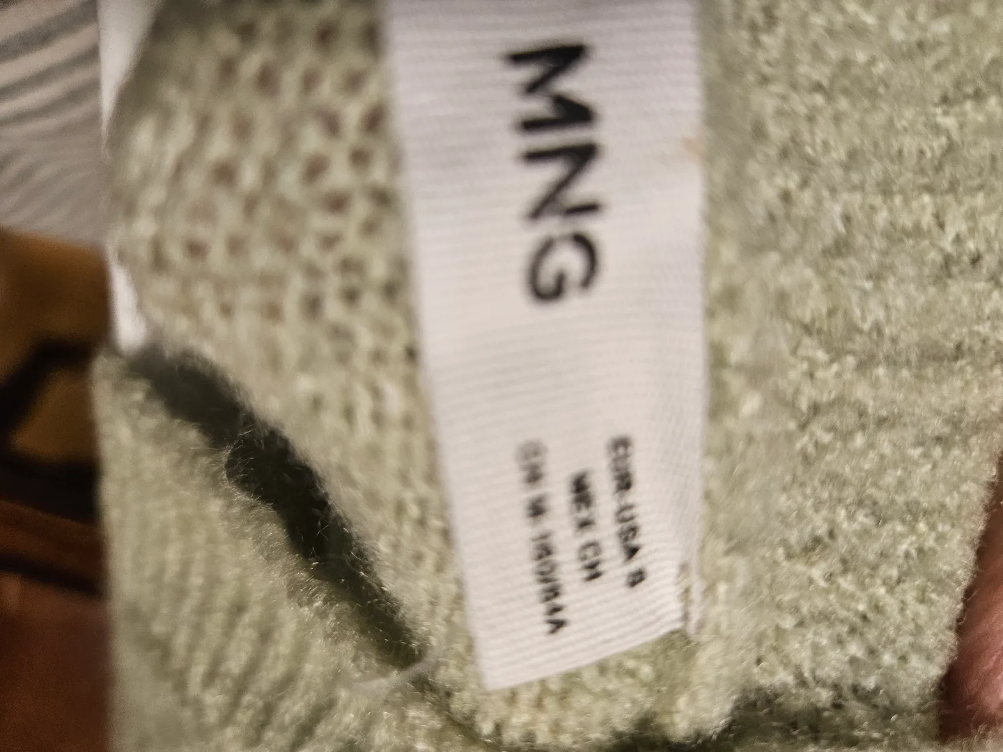 Sage Green Knitted Cardigan image indicator(3)