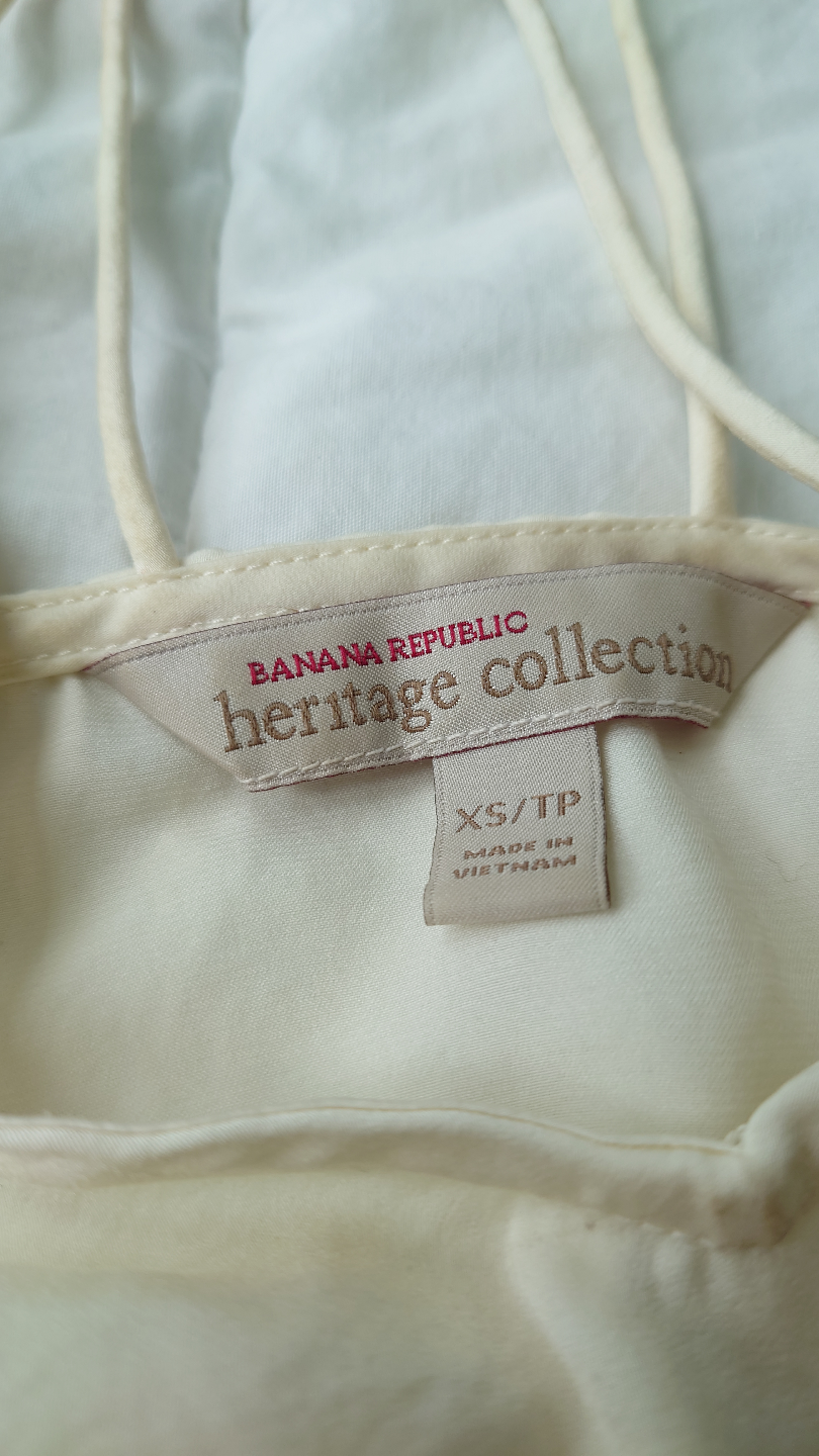 Banana Republic Heritage Collection Cream-Colored Cami Top - photo 2