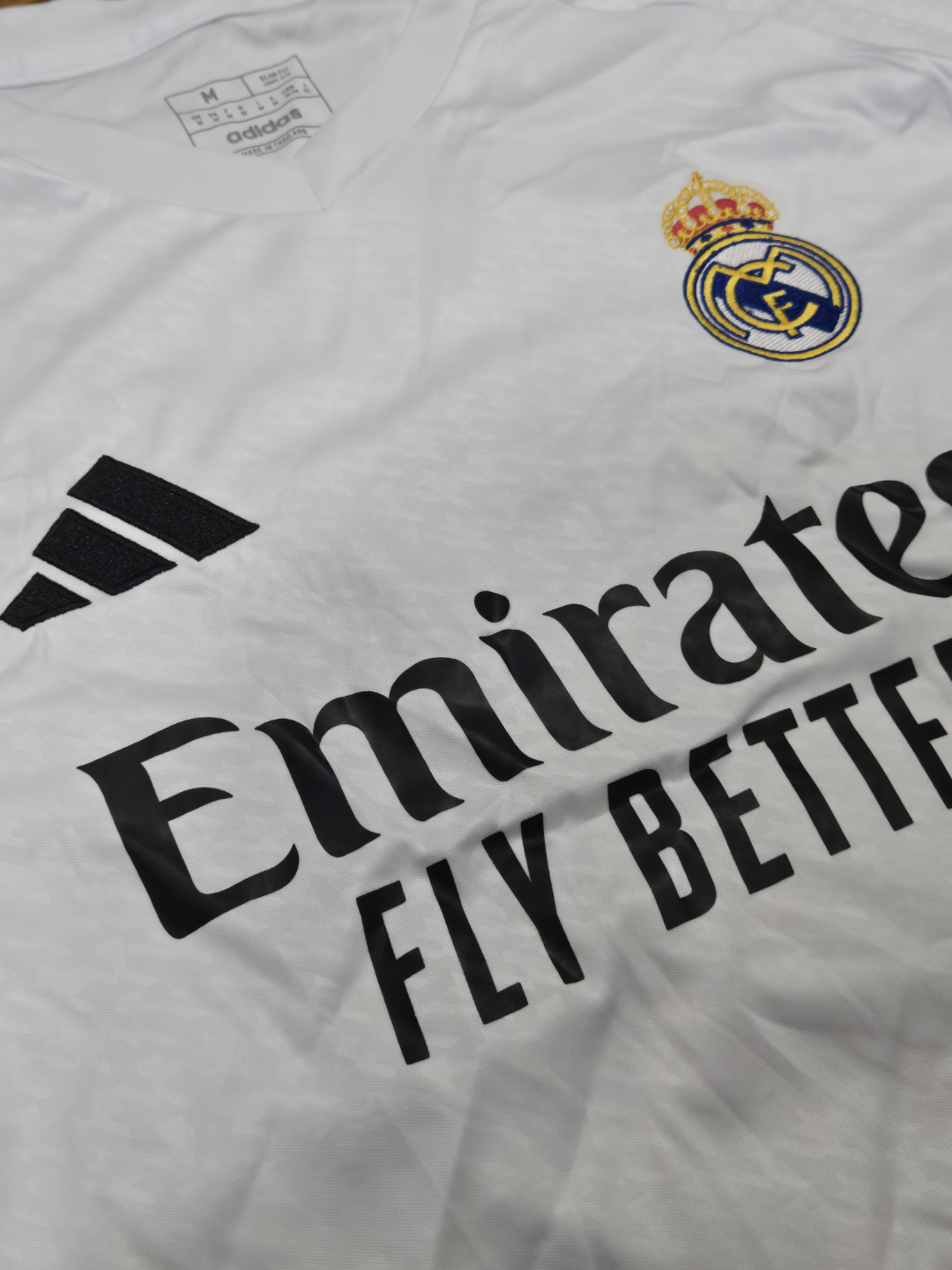 Men's Real Madrid Mbappé #9 Adidas Jersey Size M-L - photo 3
