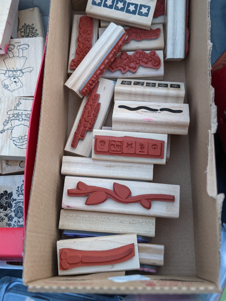 Wooden Rubber Stamps