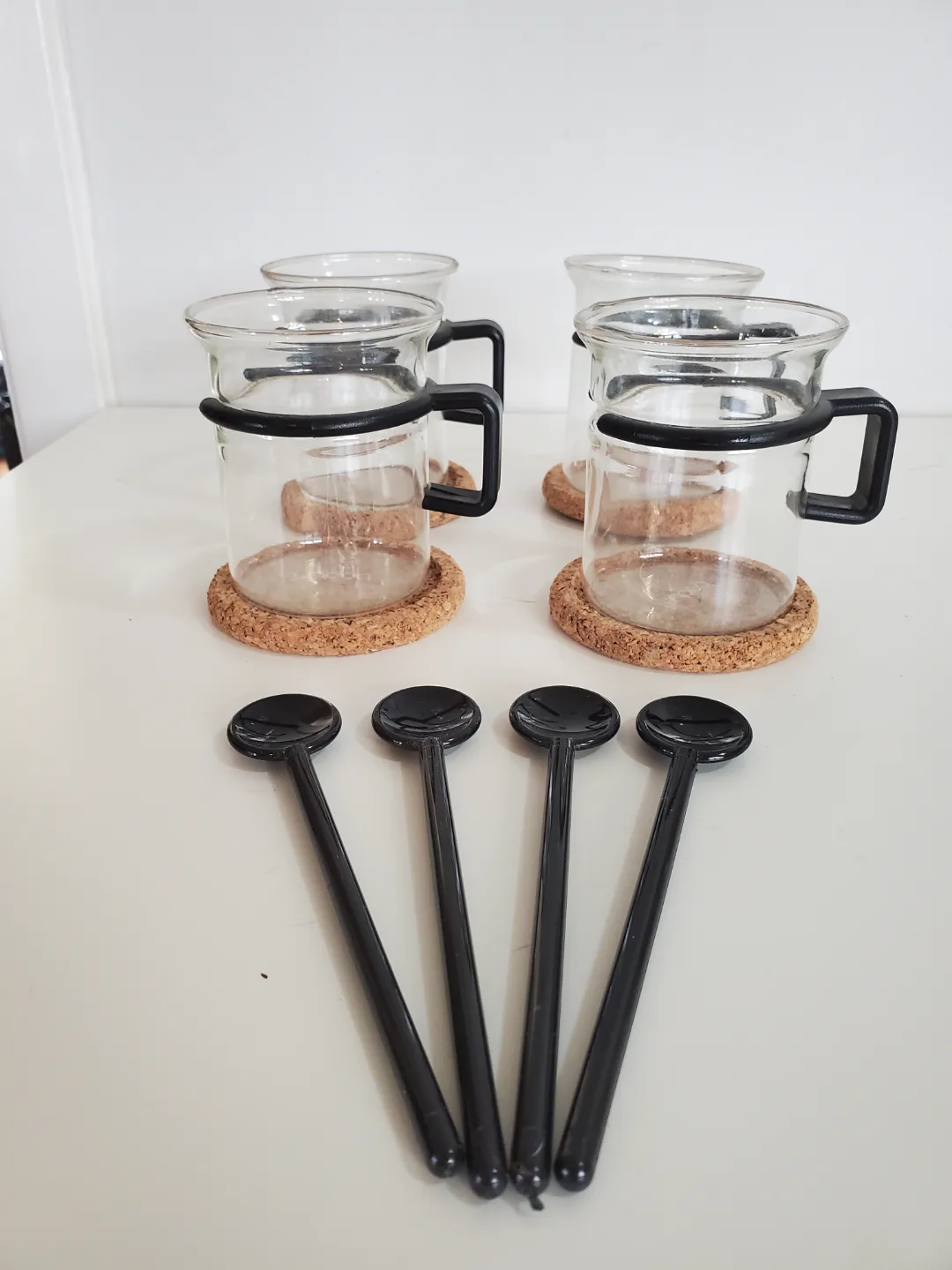 Bodum Bistro Espresso Coffee Tea Cup 6 oz Set of Four thumbnail