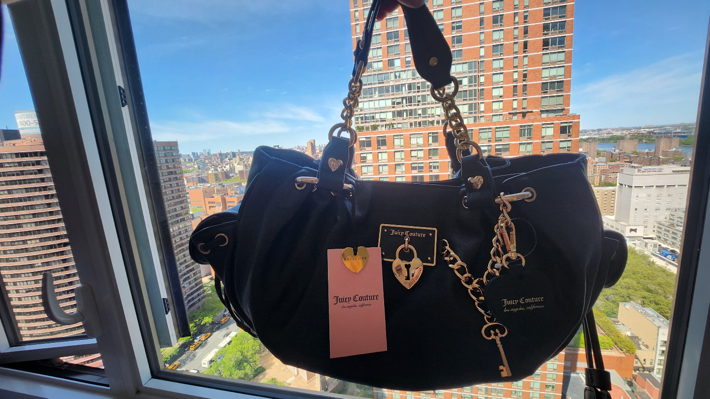 Juicy couture satchel bag