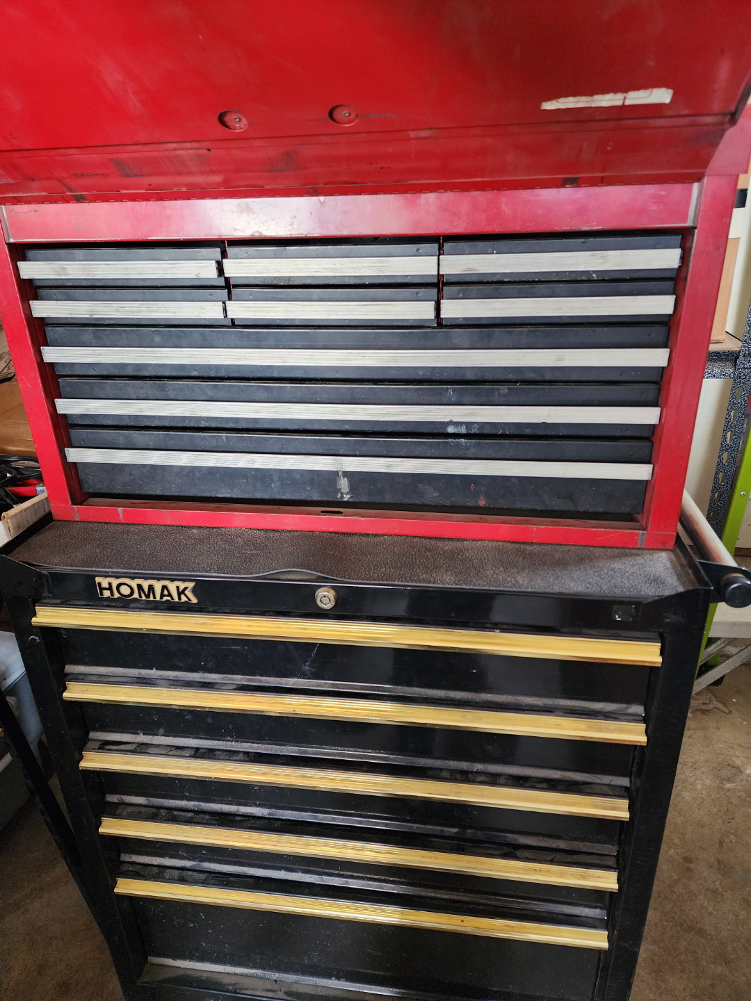 Homak Rolling Tool Cabinet with Top Chest - photo 2