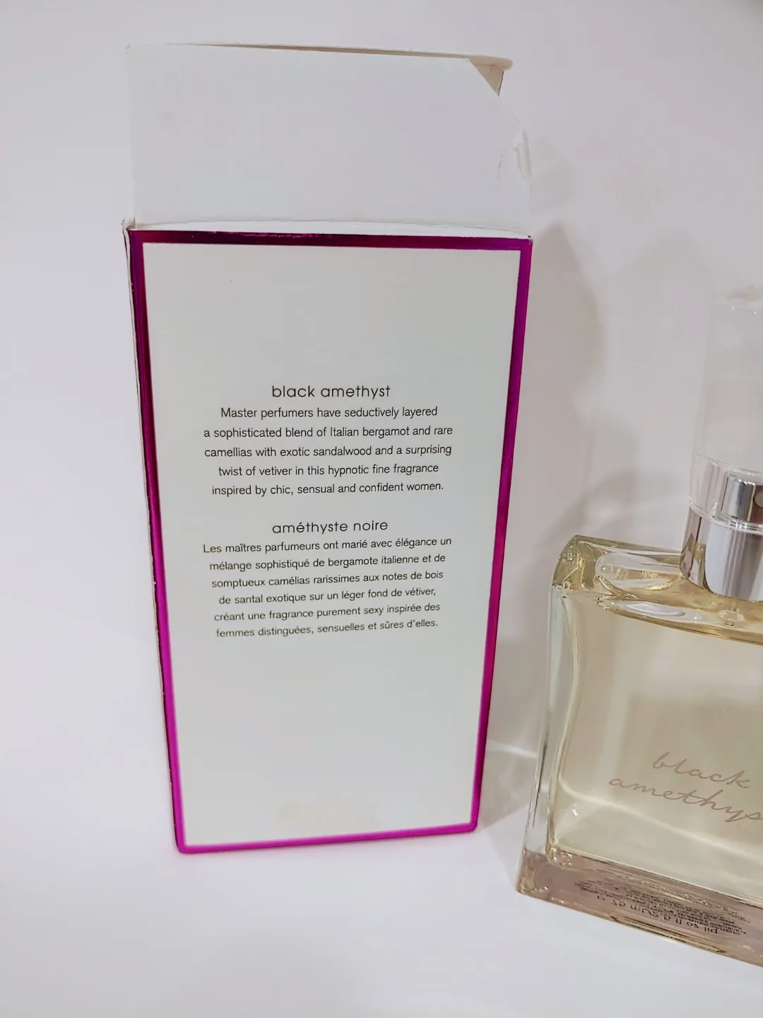 VERY RARE Bath & Body Works Black Amethyst Perfume 75ml image indicator(7)