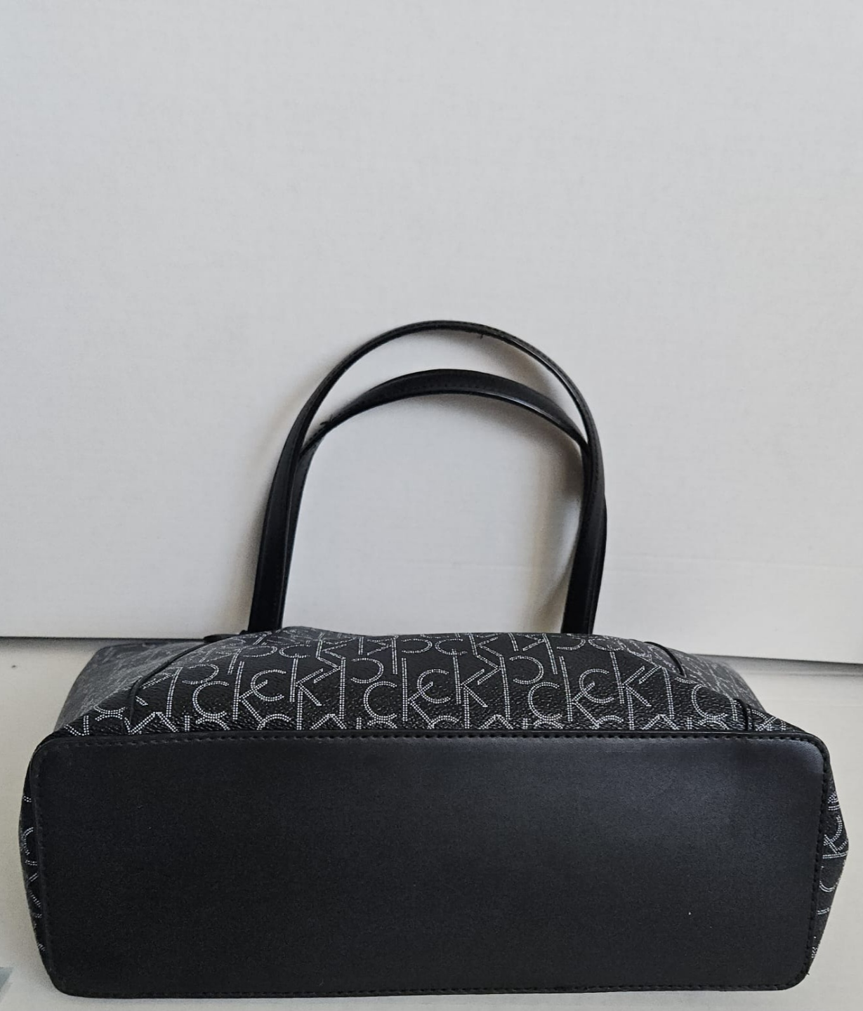 Calvin Klein Black Monogram Tote Bag - photo 4