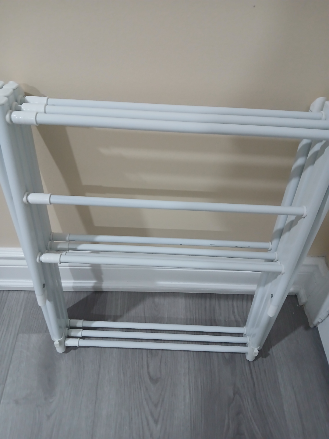 White Foldable Drying Rack - photo 2